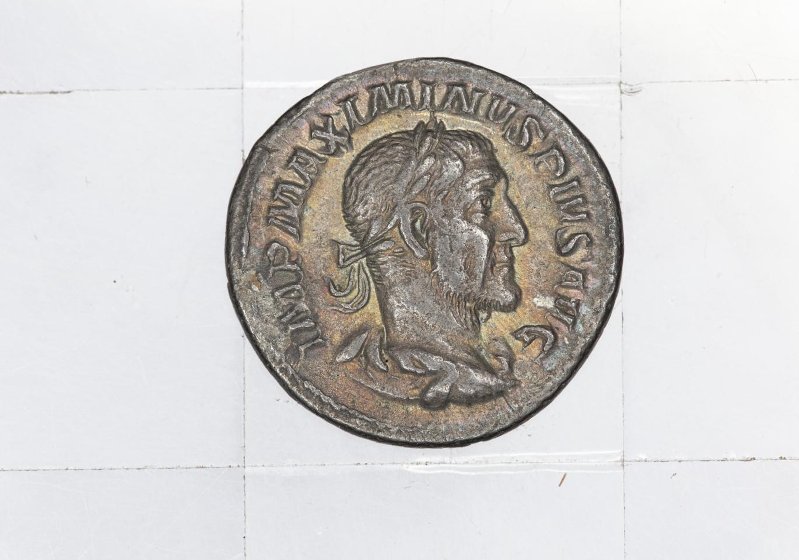 Римская империя · Maximinus Thrax · Denarius · II в., реверс, Федеральное государственное бюджетное учреждение культуры "Государственный музей изобразительных искусств имени А.С. Пушкина"