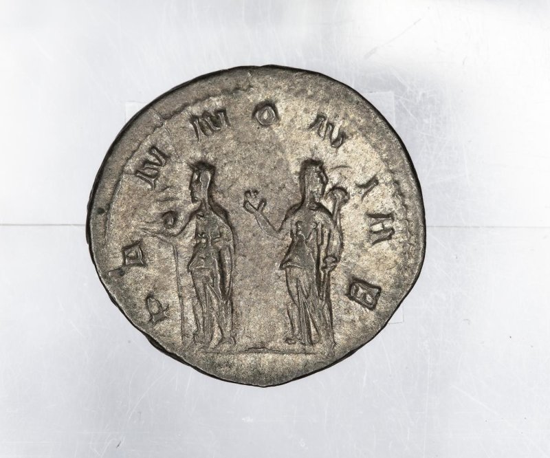 Римская империя · Trajan Decius · Antoninianus · II в., аверс, Федеральное государственное бюджетное учреждение культуры "Государственный музей изобразительных искусств имени А.С. Пушкина"