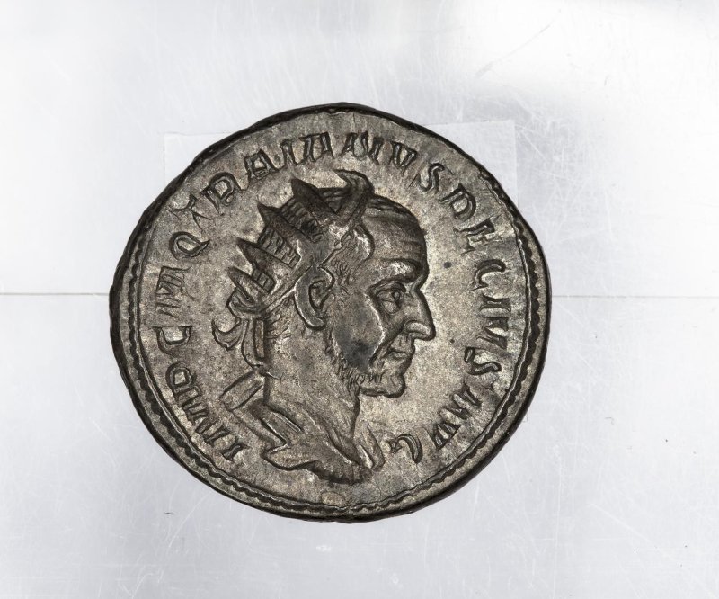Римская империя · Trajan Decius · Antoninianus · II в., реверс, Федеральное государственное бюджетное учреждение культуры "Государственный музей изобразительных искусств имени А.С. Пушкина"