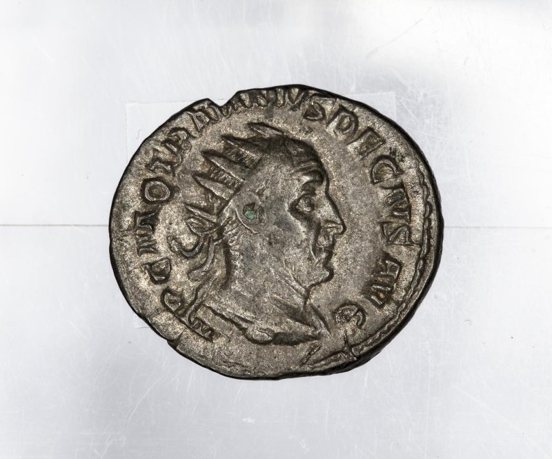 Римская империя · Trajan Decius · Antoninianus · II в., реверс, Федеральное государственное бюджетное учреждение культуры "Государственный музей изобразительных искусств имени А.С. Пушкина"