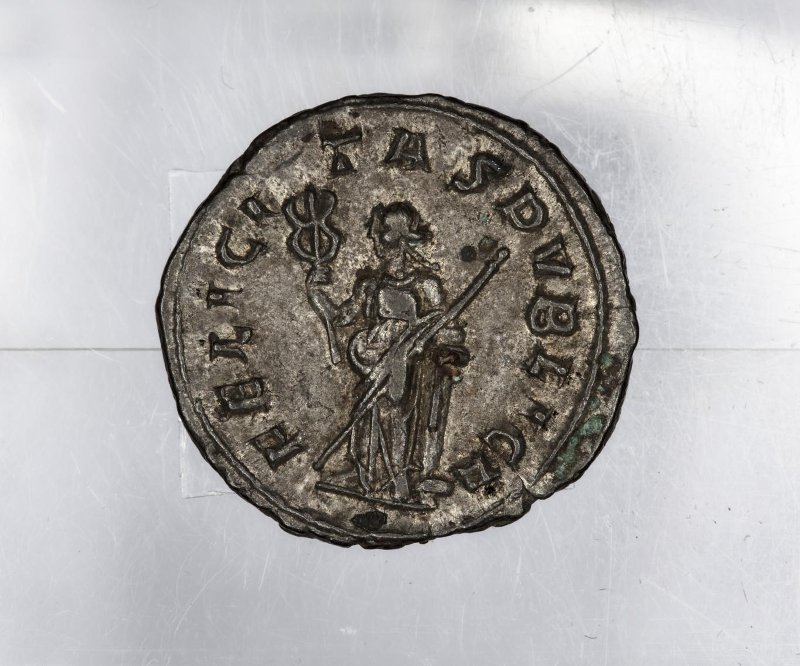Римская империя · Trebonianus Gallus · Antoninianus · II в., аверс, Федеральное государственное бюджетное учреждение культуры "Государственный музей изобразительных искусств имени А.С. Пушкина"