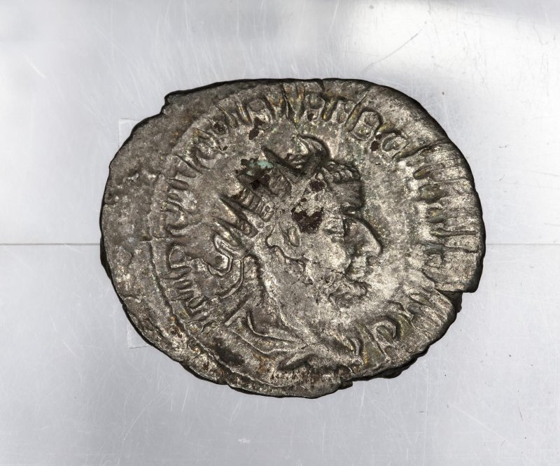Римская империя · Trebonianus Gallus · Antoninianus · II в., аверс, Федеральное государственное бюджетное учреждение культуры "Государственный музей изобразительных искусств имени А.С. Пушкина"