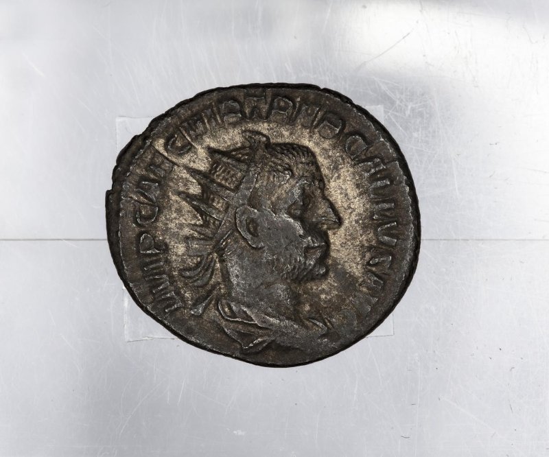 Римская империя · Trebonianus Gallus · Antoninianus · II в., аверс, Федеральное государственное бюджетное учреждение культуры "Государственный музей изобразительных искусств имени А.С. Пушкина"