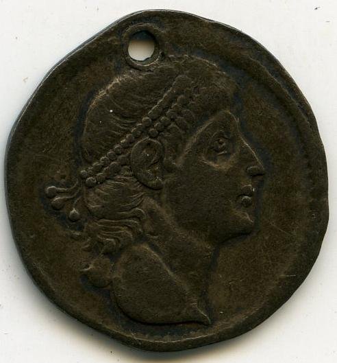 Римская империя · Siliqua · III в., реверс, Федеральное государственное бюджетное учреждение культуры "Государственный музей изобразительных искусств имени А.С. Пушкина"