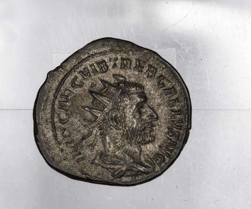 Римская империя · Trebonianus Gallus · Antoninianus · II в., аверс, Федеральное государственное бюджетное учреждение культуры "Государственный музей изобразительных искусств имени А.С. Пушкина"