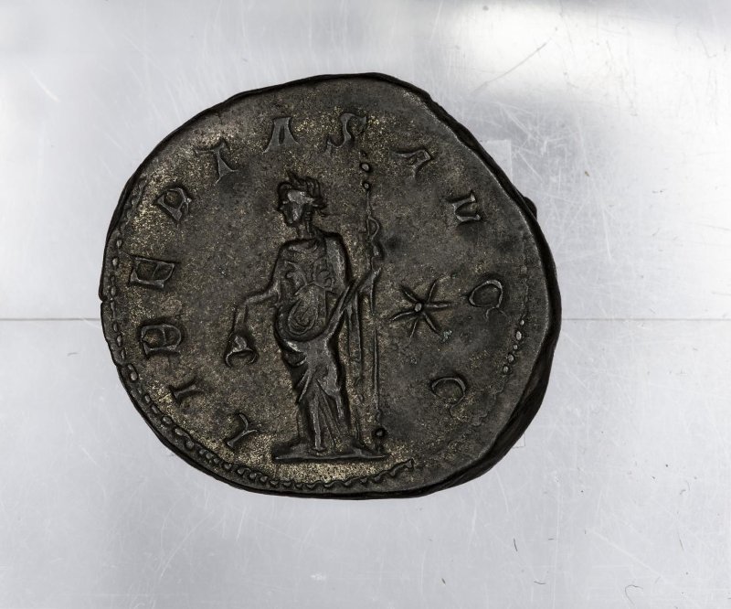 Римская империя · Trebonianus Gallus · Antoninianus · II в., реверс, Федеральное государственное бюджетное учреждение культуры "Государственный музей изобразительных искусств имени А.С. Пушкина"