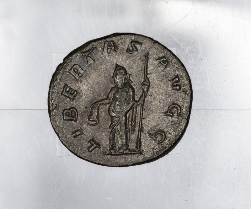 Римская империя · Trebonianus Gallus · Antoninianus · II в., аверс, Федеральное государственное бюджетное учреждение культуры "Государственный музей изобразительных искусств имени А.С. Пушкина"