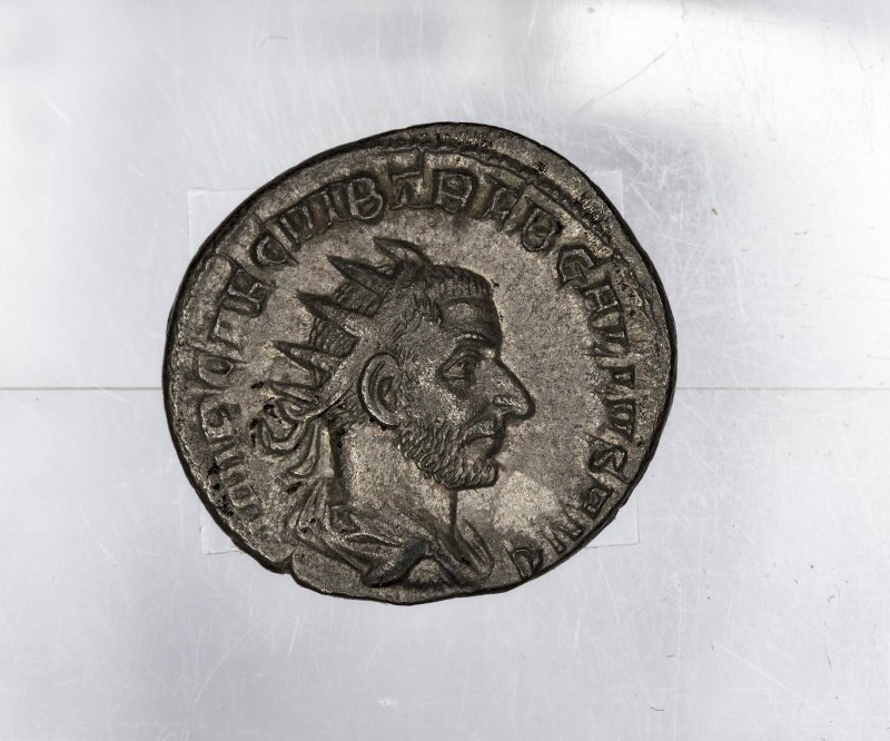 Римская империя · Trebonianus Gallus · Antoninianus · II в., реверс, Федеральное государственное бюджетное учреждение культуры "Государственный музей изобразительных искусств имени А.С. Пушкина"