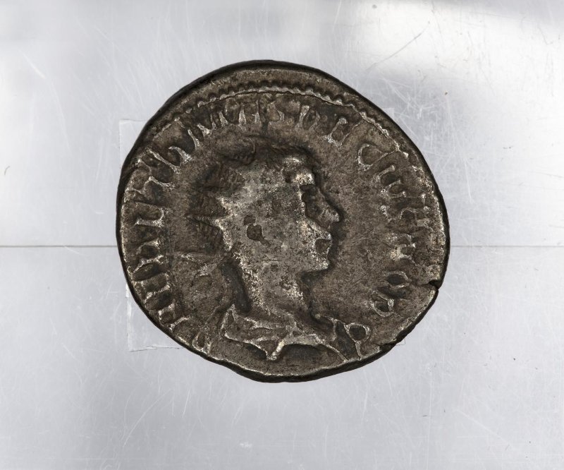 Римская империя · Trajan Decius · Antoninianus · II в., аверс, Федеральное государственное бюджетное учреждение культуры "Государственный музей изобразительных искусств имени А.С. Пушкина"
