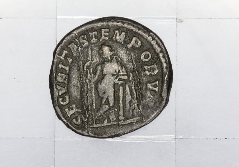 Римская империя · Macrinus · Denarius · II в., реверс, Федеральное государственное бюджетное учреждение культуры "Государственный музей изобразительных искусств имени А.С. Пушкина"