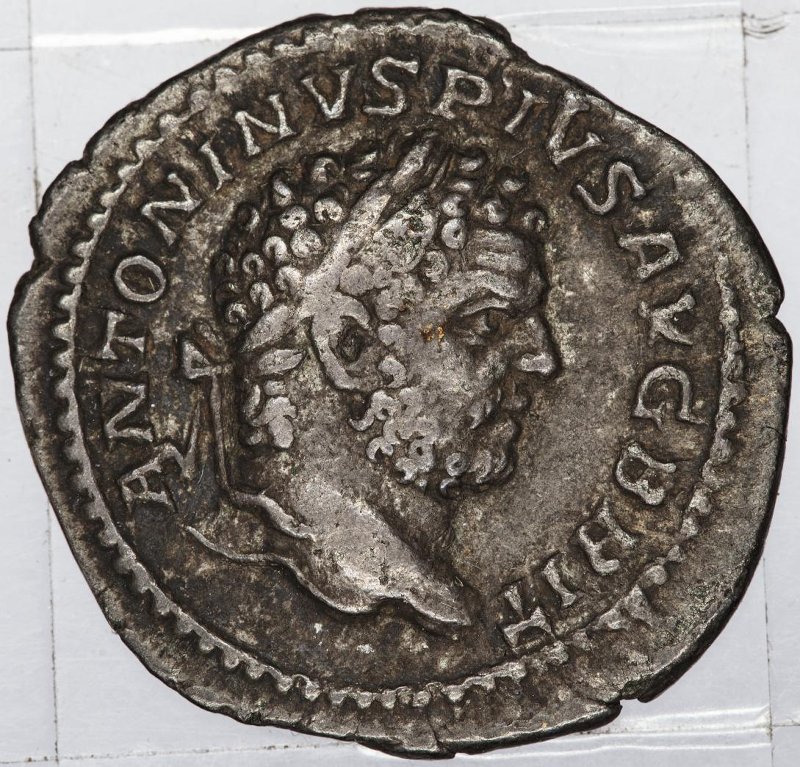 Римская империя · Caracalla · Denarius · II в., аверс, Федеральное государственное бюджетное учреждение культуры "Государственный музей изобразительных искусств имени А.С. Пушкина"