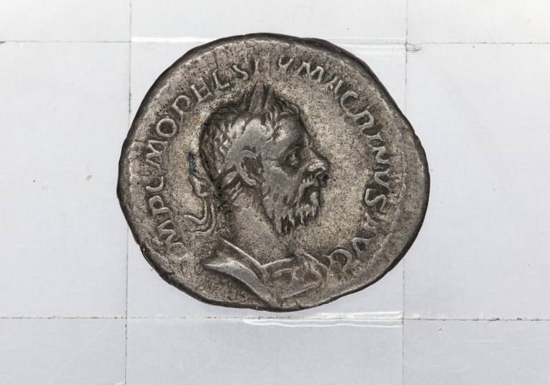 Римская империя · Macrinus · Denarius · II в., реверс, Федеральное государственное бюджетное учреждение культуры "Государственный музей изобразительных искусств имени А.С. Пушкина"