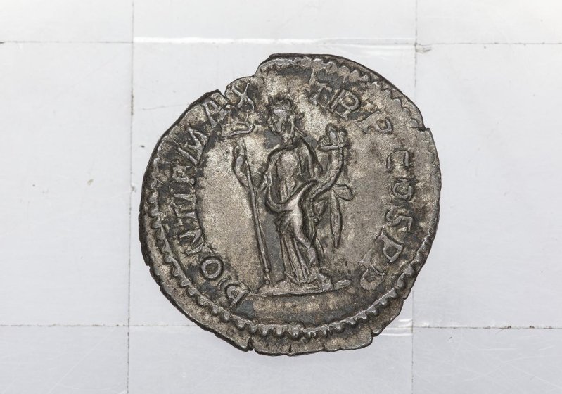 Римская империя · Macrinus · Denarius · II в., аверс, Федеральное государственное бюджетное учреждение культуры "Государственный музей изобразительных искусств имени А.С. Пушкина"