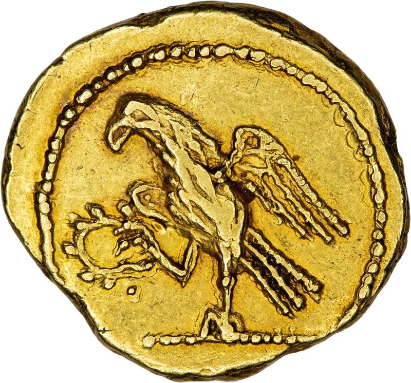 Римская республика · Aureus · I в. до н. э., аверс, Федеральное государственное бюджетное учреждение культуры "Государственный музей изобразительных искусств имени А.С. Пушкина"