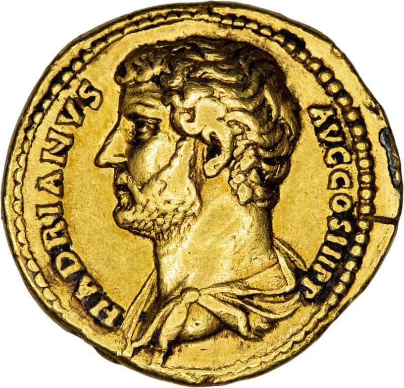 аверс RIC II Hadrian 424
