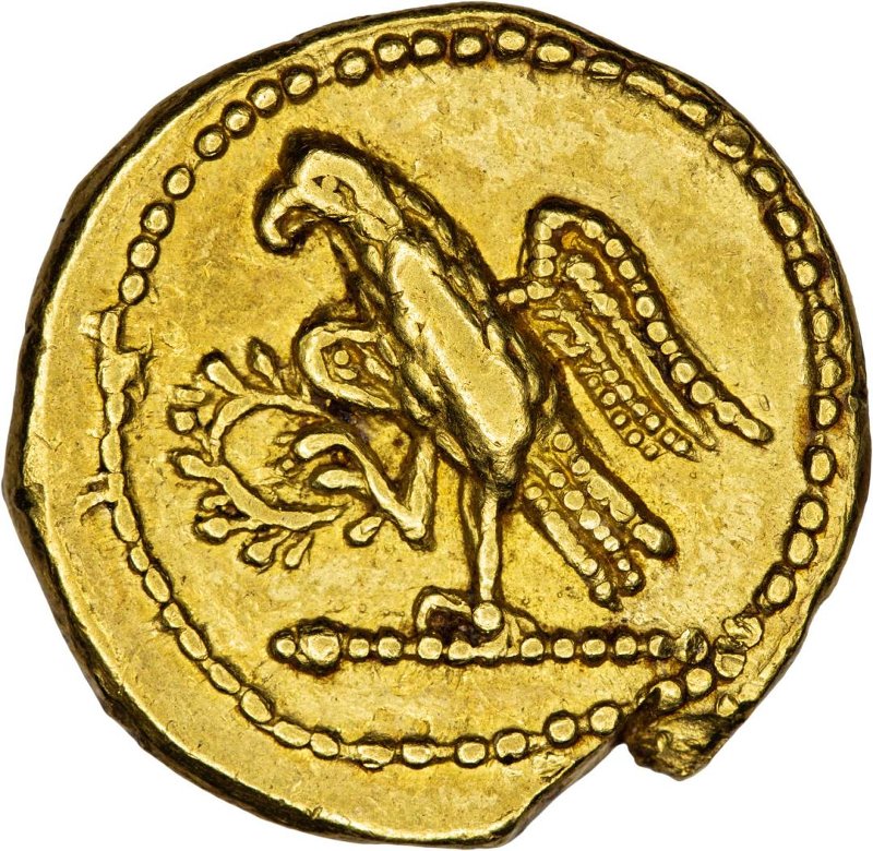 реверс Римская республика · Aureus · I в. до н. э.