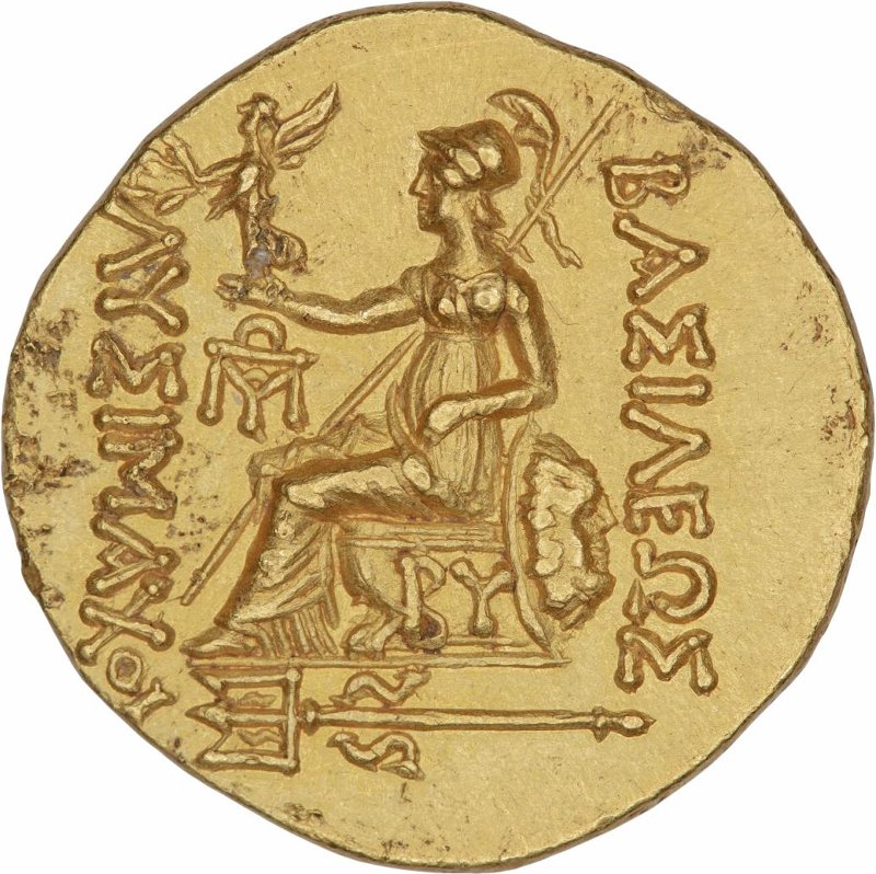 Античная монета · Lysimachus · Stater · III в. до н. э., аверс, Федеральное государственное бюджетное учреждение культуры "Государственный музей изобразительных искусств имени А.С. Пушкина"