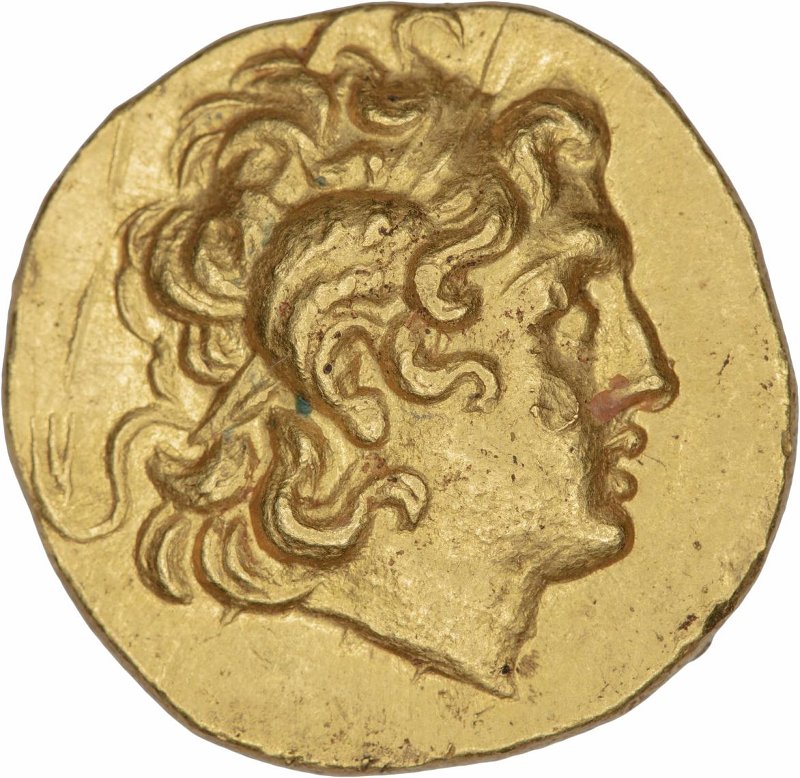 Античная монета · Lysimachus · Stater · III в. до н. э., реверс, Федеральное государственное бюджетное учреждение культуры "Государственный музей изобразительных искусств имени А.С. Пушкина"