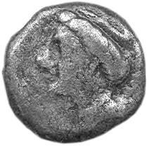 реверс Античная монета · Drachma · IV в. до н. э.