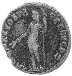 реверс Античная монета · Drachma · I в.