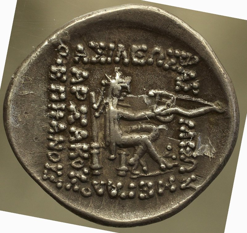 Парфия · Drachma · I в. до н. э., реверс, Федеральное государственное бюджетное учреждение культуры "Государственный музей изобразительных искусств имени А.С. Пушкина"