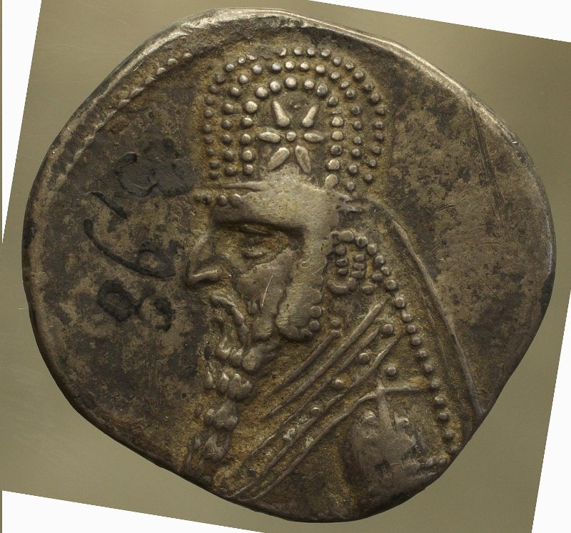 Парфия · Drachma · I в. до н. э., реверс, Федеральное государственное бюджетное учреждение культуры "Государственный музей изобразительных искусств имени А.С. Пушкина"