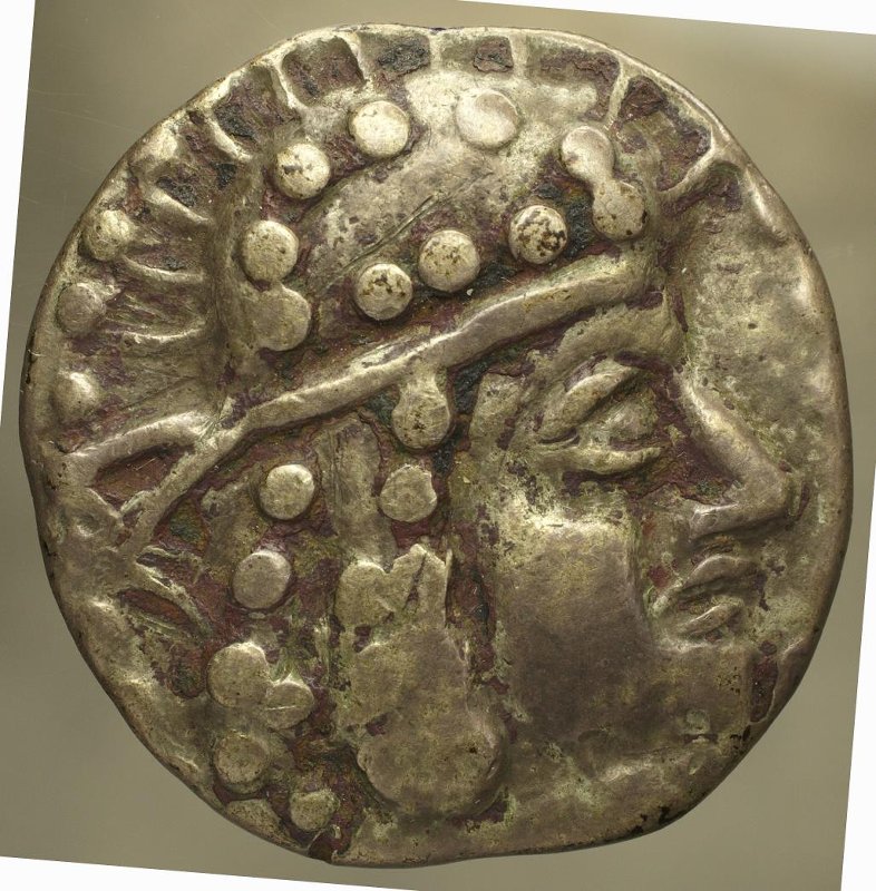 реверс Античная монета · Tetradrachm · II в. до н. э.