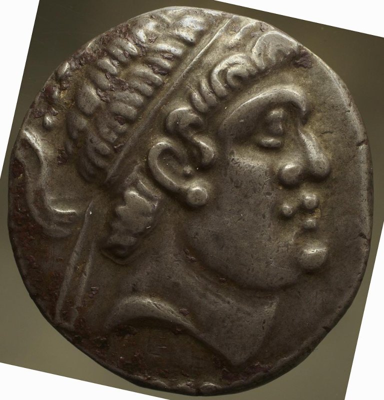 Античная монета · Tetradrachm · I в. до н. э., реверс, Федеральное государственное бюджетное учреждение культуры "Государственный музей изобразительных искусств имени А.С. Пушкина"