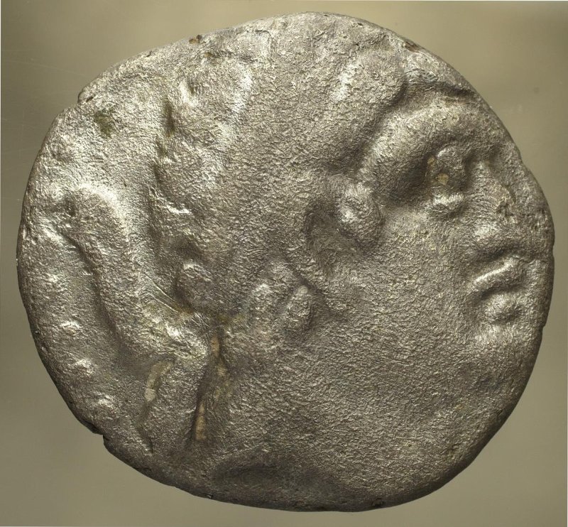 Античная монета · Tetradrachm · I в. до н. э., аверс, Федеральное государственное бюджетное учреждение культуры "Государственный музей изобразительных искусств имени А.С. Пушкина"