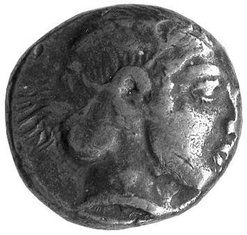 аверс Античная монета · Drachma · V в. до н. э.