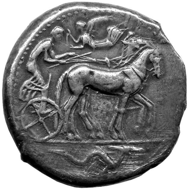 Греция · Tetradrachm · V в. до н. э., реверс, Федеральное государственное бюджетное учреждение культуры "Государственный музей изобразительных искусств имени А.С. Пушкина"