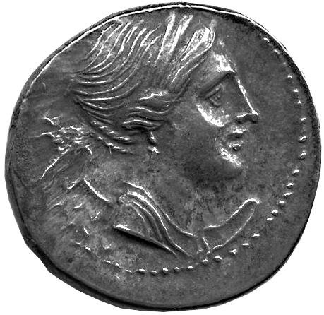 Античная монета · Drachma · III в. до н. э., аверс, Федеральное государственное бюджетное учреждение культуры "Государственный музей изобразительных искусств имени А.С. Пушкина"