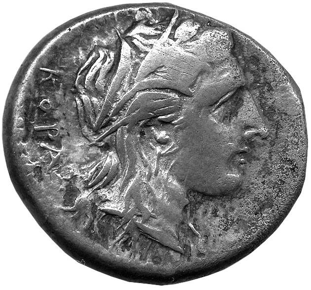 Греция · Agathocles of Syracuse · Tetradrachm · IV в. до н. э., реверс, Федеральное государственное бюджетное учреждение культуры "Государственный музей изобразительных искусств имени А.С. Пушкина"