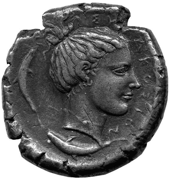 Греция · Tetradrachm · V в. до н. э., реверс, Федеральное государственное бюджетное учреждение культуры "Государственный музей изобразительных искусств имени А.С. Пушкина"