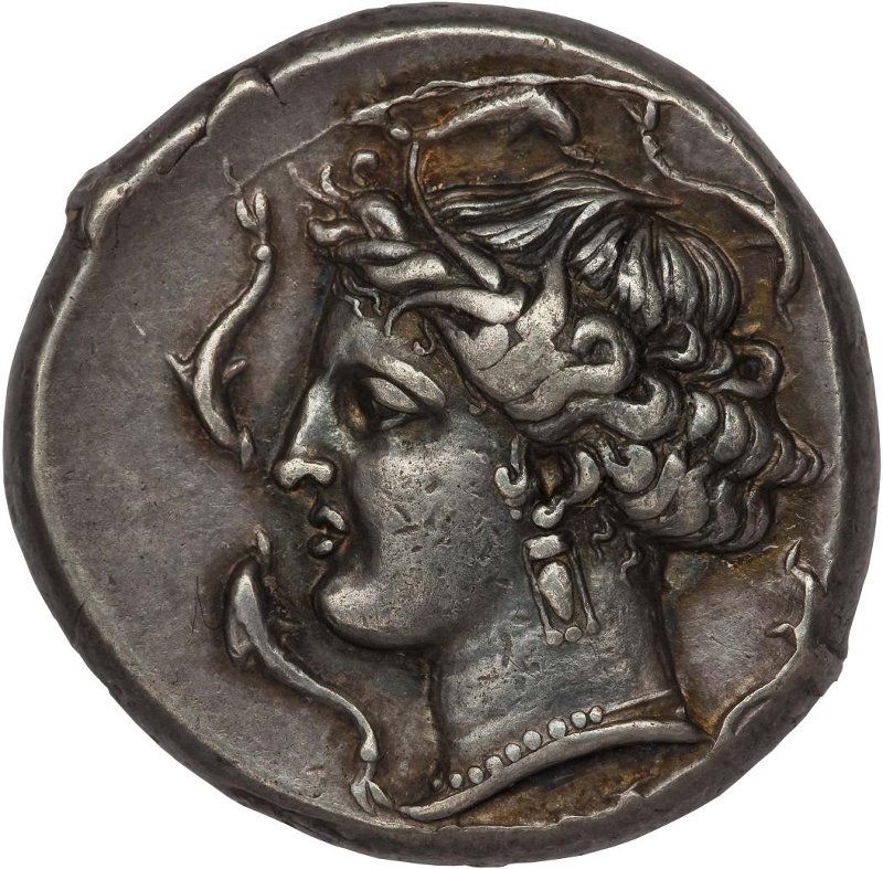 аверс Греция · Tetradrachm · IV в. до н. э.