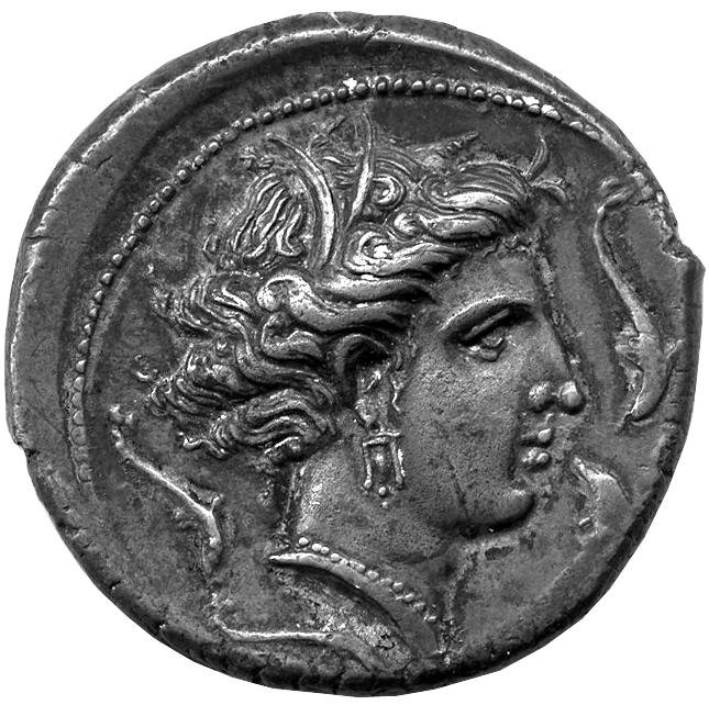 Греция · Tetradrachm · IV в. до н. э., аверс, Федеральное государственное бюджетное учреждение культуры "Государственный музей изобразительных искусств имени А.С. Пушкина"