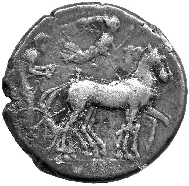 Греция · Tetradrachm · V в. до н. э., реверс, Федеральное государственное бюджетное учреждение культуры "Государственный музей изобразительных искусств имени А.С. Пушкина"