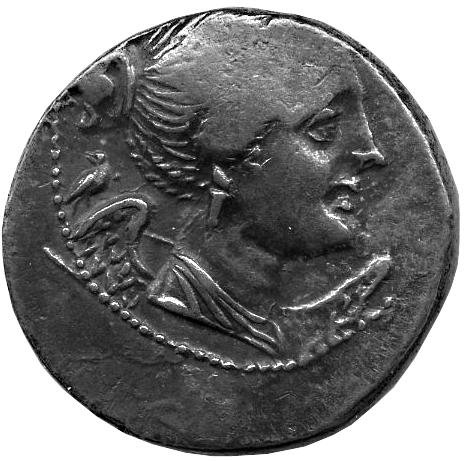Античная монета · Drachma · III в. до н. э., аверс, Федеральное государственное бюджетное учреждение культуры "Государственный музей изобразительных искусств имени А.С. Пушкина"
