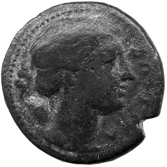 Греция · Agathocles of Syracuse · III в. до н. э., реверс, Федеральное государственное бюджетное учреждение культуры "Государственный музей изобразительных искусств имени А.С. Пушкина"