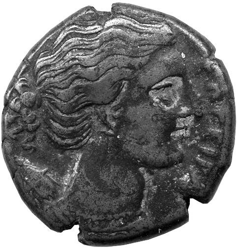Греция · Agathocles of Syracuse · III в. до н. э., реверс, Федеральное государственное бюджетное учреждение культуры "Государственный музей изобразительных искусств имени А.С. Пушкина"