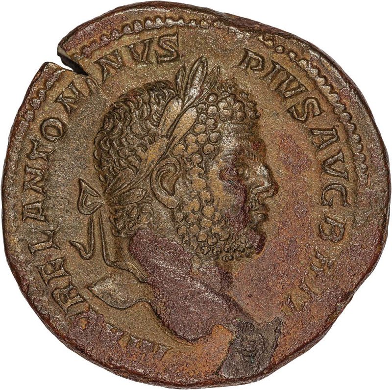 аверс Римская империя · Caracalla · II в.