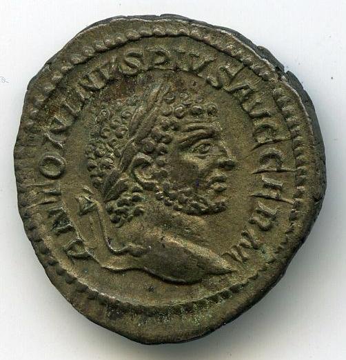 аверс Римская империя · Caracalla · Denarius · II в.