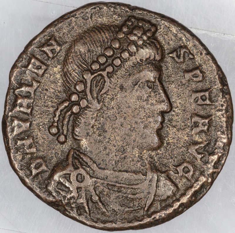 аверс Римская империя · Valens · Follis · III в.