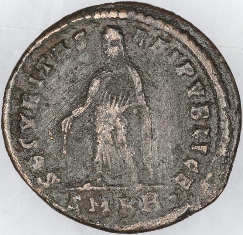 Римская империя · Follis · III в., реверс, Федеральное государственное бюджетное учреждение культуры "Государственный музей изобразительных искусств имени А.С. Пушкина"