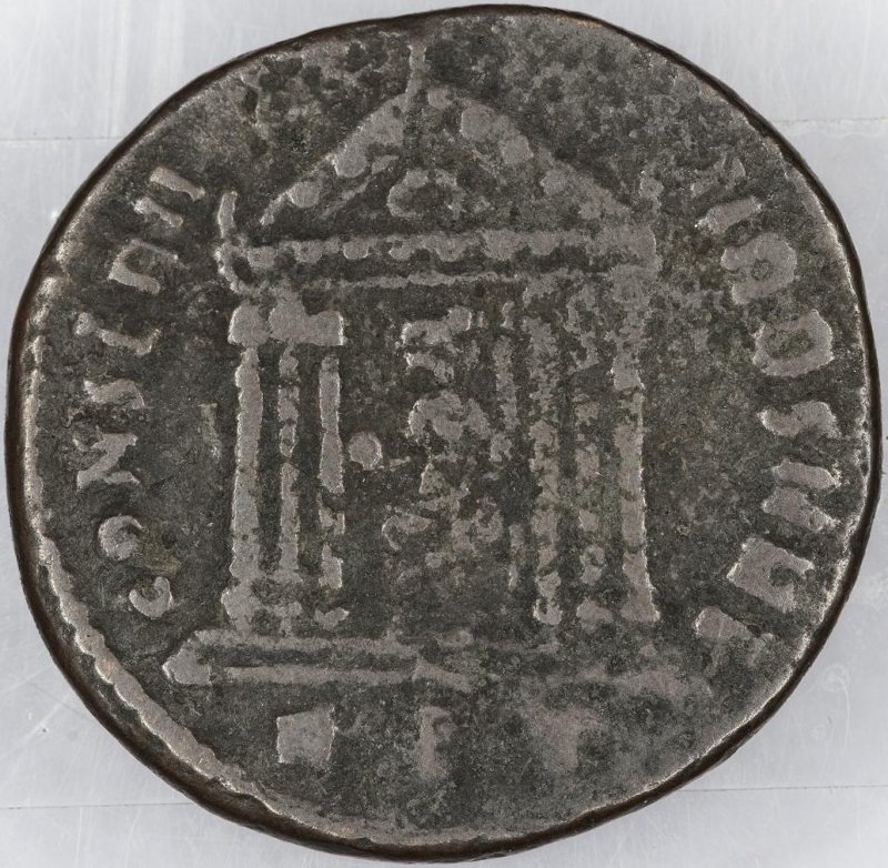 Римская империя · Maxentius · III в., реверс, Федеральное государственное бюджетное учреждение культуры "Государственный музей изобразительных искусств имени А.С. Пушкина"