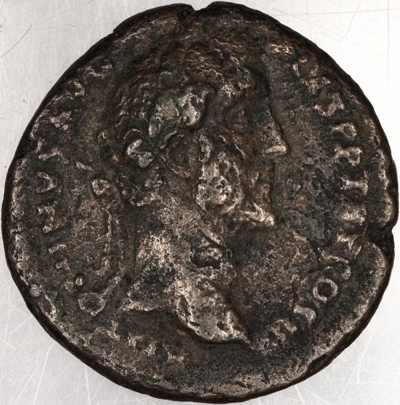 Римская империя · Antoninus Pius · As · I в., аверс, Федеральное государственное бюджетное учреждение культуры "Государственный музей изобразительных искусств имени А.С. Пушкина"