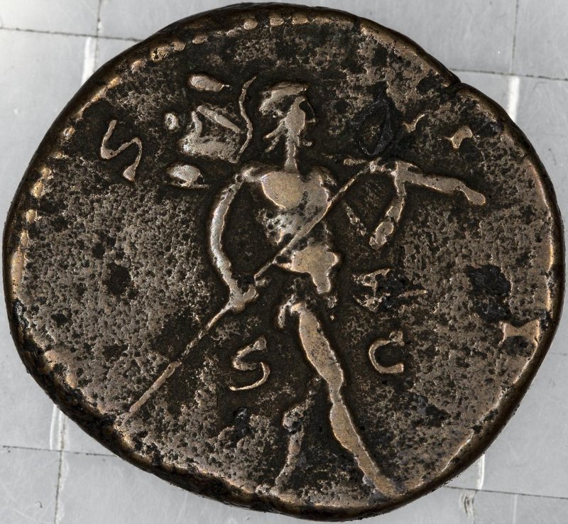 RIC III Marcus Aurelius 1502, реверс, Федеральное государственное бюджетное учреждение культуры "Государственный музей изобразительных искусств имени А.С. Пушкина"