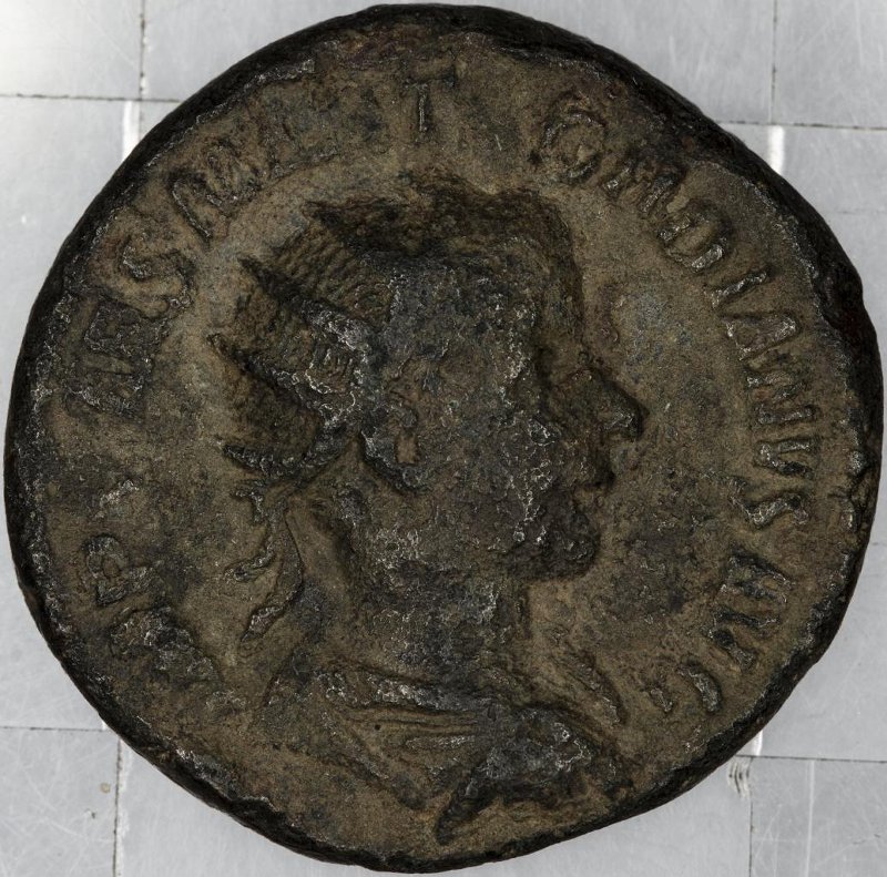 Римская империя · Dupondius · II в., аверс, Федеральное государственное бюджетное учреждение культуры "Государственный музей изобразительных искусств имени А.С. Пушкина"