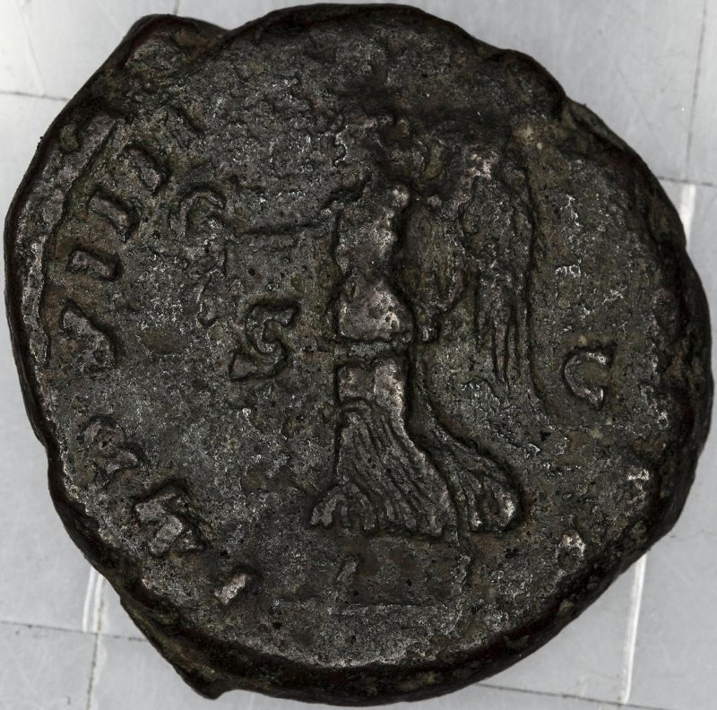 Римская империя · Marcus Aurelius · As · I в., реверс, Федеральное государственное бюджетное учреждение культуры "Государственный музей изобразительных искусств имени А.С. Пушкина"