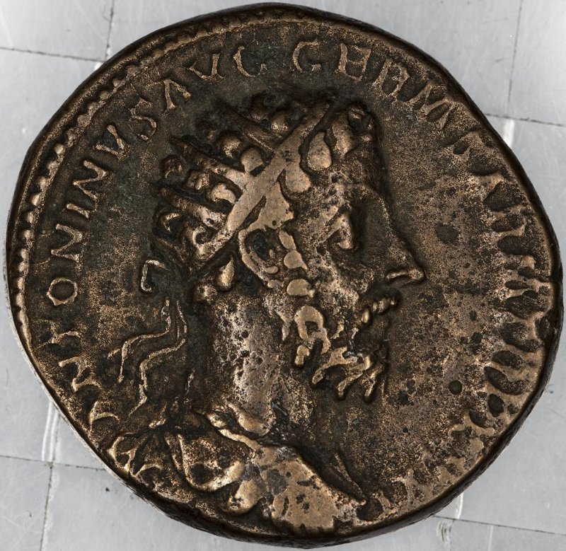 RIC III Marcus Aurelius 1502, аверс, Федеральное государственное бюджетное учреждение культуры "Государственный музей изобразительных искусств имени А.С. Пушкина"